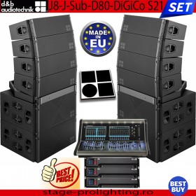 d&b Audiotechnik J8-JSub-D80-DiGiCo S21 SET
